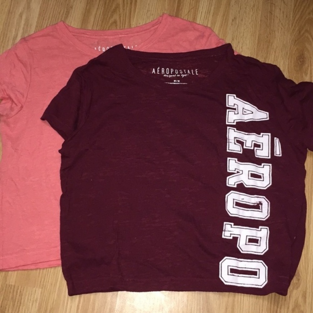 Crop tees by Aeropostale Sz medium